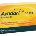 Avodart 0.5 mg 30 yumuşak kapsül kutu görseli – 5‑alfa redüktaz inhibitörü