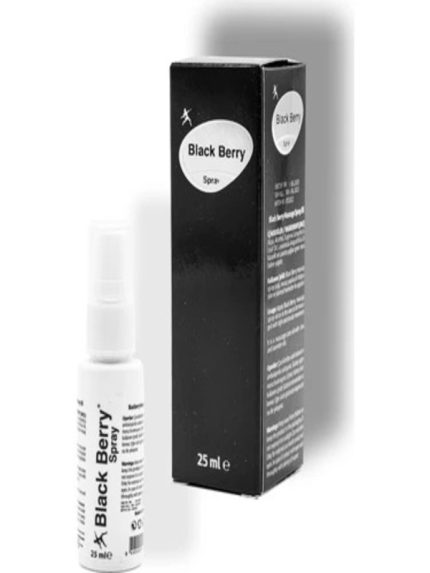 "Black Berry Spray - Orijinal ve Faturalı Ürün. Erken boşalma sorununa karşı etkili geciktirici çözüm. Cinsel performansınızı artırarak daha uzun süreli ilişki deneyimi için güvenilir seçenek. Hızlı ve güvenli teslimat."