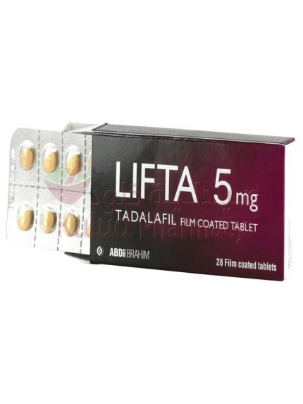 "Lifta 5 mg, 14 Tablet - Orijinal ve Faturalı Ürün. Erektil disfonksiyon tedavisinde etkili çözüm. Hızlı ve güvenli teslimat."
