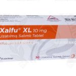 Xalfu XL 10 mg uzatılmış salımlı tablet kutu görseli